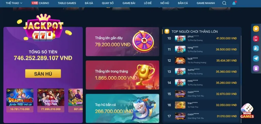 Chương trình hoàn trả thể thao và casino CO88